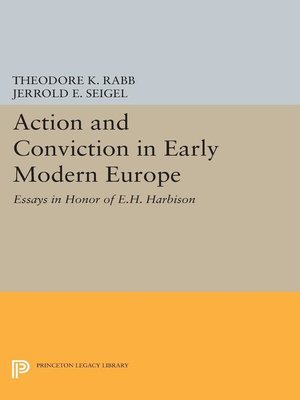 cover image of Action and Conviction in Early Modern Europe